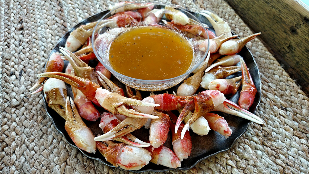 Crab Claws with Seasoned Butter - Cook'n with Mrs. G