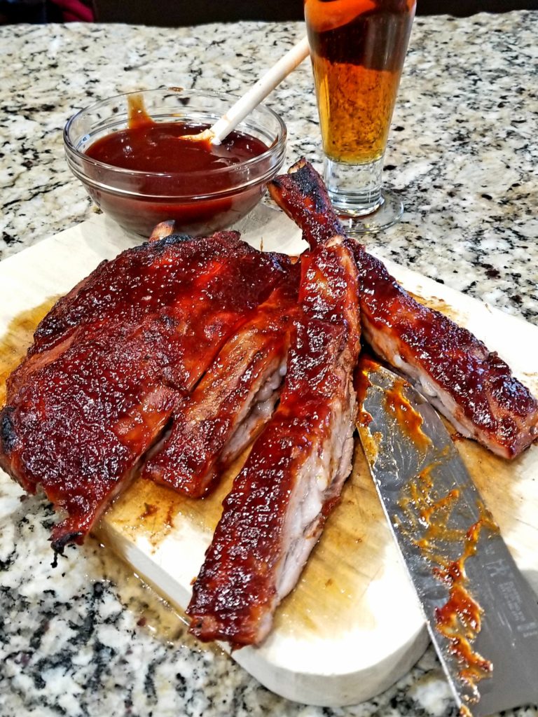 Oven Baked Sweet BBQ Ribs - Cook n with Mrs. G